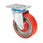 Wagner design yourself rotella pivotante per carichi pesanti RO 0125 rossa (4012501)