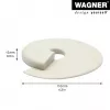 Wagner Design Yourself EH 6979 fermaporta in plastica bianco autoadesivo 15697901