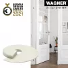 Wagner Design Yourself EH 6979 fermaporta in plastica bianco autoadesivo 15697901