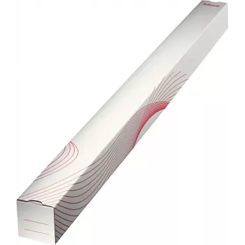LEITZ Esselte custodie pieghevoli quadrate in cartone 75 x 75 mm, lunghezza 1100 mm, cartone ondulato, impilabili, per spedizioni postali e archiviazione, 10 pezzi (20958)