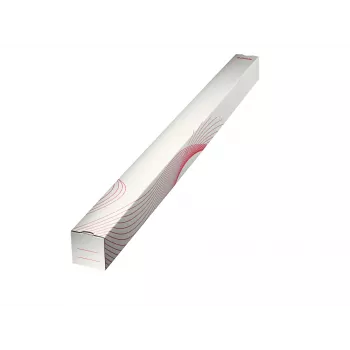 LEITZ Esselte custodie pieghevoli quadrate in cartone 75 x 75 mm, lunghezza 1100 mm, cartone ondulato, impilabili, per spedizioni postali e archiviazione, 10 pezzi (20958)