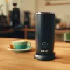 GRAEF MS 402 EU montapanna automatico, capacità di riscaldamento 240 ml, nero