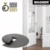 Wagner design yourself EH 6981 fermaporta, autoadesivo, trasparente, TPE, diametro 38 mm, altezza 22 mm 15698101