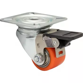 Wagner design yourself rotella pivotante per carichi pesanti RO 7935 rossa 75 mm 100 kg 4793501