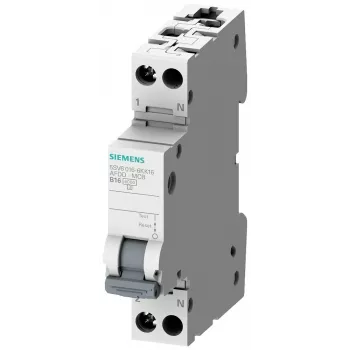 Siemens SENTRON 5SV6016-7GV16 AFDD/MCB 6kA C16 1P+N 1TE (confezione da 12)