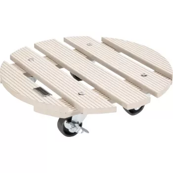 WAGNER design yourself carrello portapiante GH0527 plastica, Ø 29 cm bianco rotondo, 1 pz. (20052701)