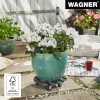 WAGNER design yourself carrello portapiante GH0527 plastica, Ø 29 cm bianco rotondo, 1 pz. (20052701)