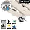 WAGNER design yourself carrello portapiante GH0527 plastica, Ø 29 cm bianco rotondo, 1 pz. (20052701)