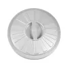 KEEEPER contenitore rifiuti Mats 23L Maxi Ø36x42cm argento