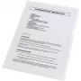 LEITZ Esselte Standard Plus buste perforate A4, confezione da 100, trasparente, polipropilene 56218