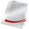 LEITZ Esselte Standard Plus buste perforate A4, confezione da 100, trasparente, polipropilene 56218