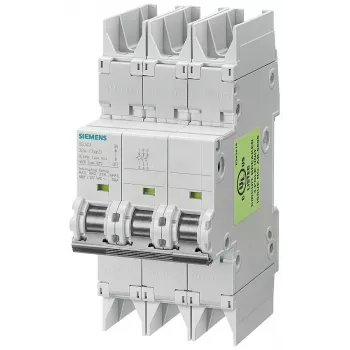 Siemens SENTRON 5SJ4 interruttore automatico magnetotermico 3 poli, curva C, 16 A, 6 kA, 400 V AC 5SJ43167HG42