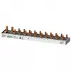 SIEMENS 5ST37840 barra collettrice a pettine 16mm², 1x interruttore differenziale 1P+N + 10x apparecchi compatti, 12 TE