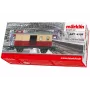 Märklin 4108 H0 carrozza passeggeri 2ª classe Schürzenwagen DB epoca III-IV