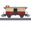 Märklin 4108 H0 carrozza passeggeri 2ª classe Schürzenwagen DB epoca III-IV