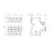 Siemens 5SY66166 MCB 3P+N B16 16A 6kA 230/400V AC