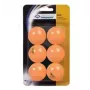 DONIC SCHILDKRÖT Jade palline da ping pong, confezione da 6, arancione, plastica, per giocatori hobbisti 618378