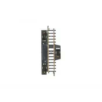 Märklin 8589 binario di contatto dritto per scala Z, nero/giallo