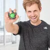 SCHILDKROT Spinball trainer giroscopico per mano e braccio, grigio/verde, 70 mm, 255 g 960121