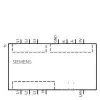 Siemens 7KT1260 timer digitale, 1 canale, programma giornaliero/settimanale, guida DIN, 230 V AC