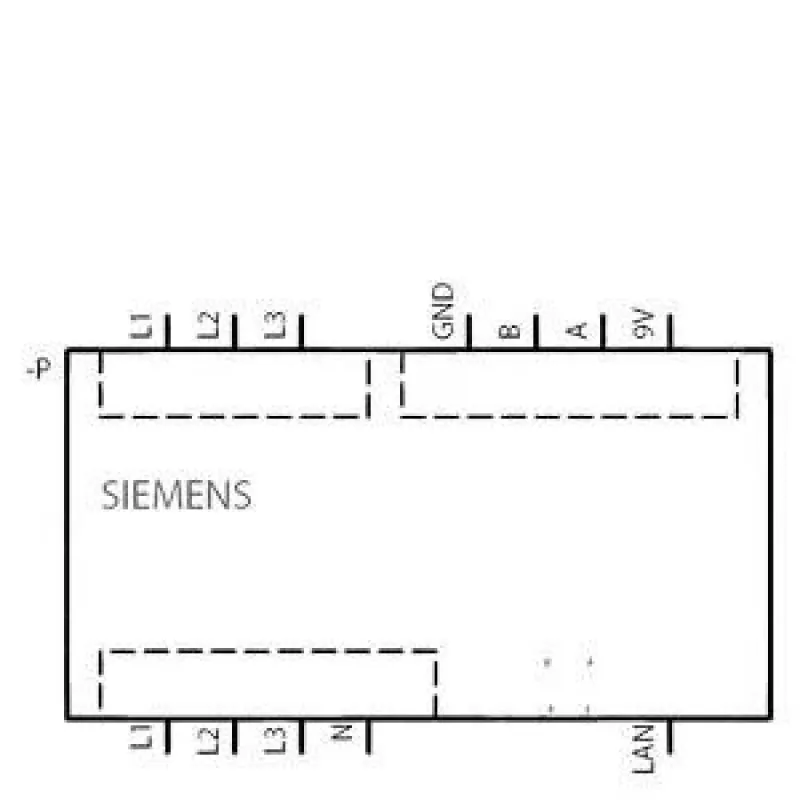 Siemens 7KT1260 timer digitale, 1 canale, programma giornaliero/settimanale, guida DIN, 230 V AC