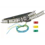 Märklin scambio curvo elettromagnetico sinistro scala Z - nero/giallo 8568