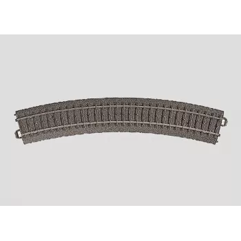 Märklin 24236 binario C curvo R2, 24,3°, H0