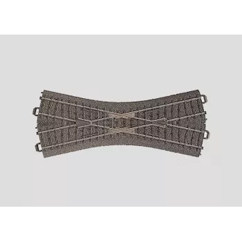 Märklin binario C scambio destro 24640 (H0, manuale, R2 360 mm)