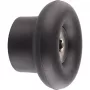 Wagner design yourself DOT GH 0201 gancio da parete, nero, 1 gancio, montaggio a vite, plastica 17020121