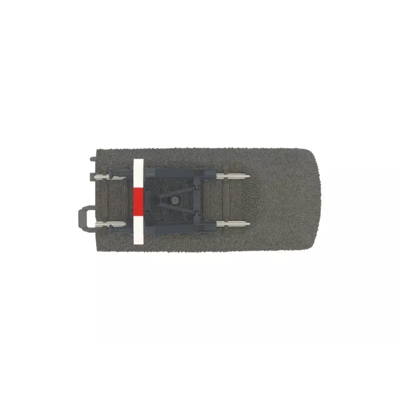 Märklin H0 C-Gleis 24977 Terminale di binario con respingente 77,5 mm