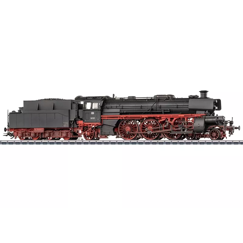 Märklin 038327 H0 Locomotiva a vapore serie 18.3 18 323 DB Epoca III con decoder digitale mfx+ e suono