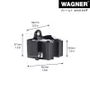 Wagner Design Yourself Staffa da parete WH 2095 nero (15209502)