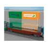 Märklin 29349 H0 set di avviamento Logistica container con locomotiva diesel serie 232 e 3 carri porta container