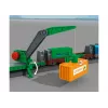 Märklin 29349 H0 set di avviamento Logistica container con locomotiva diesel serie 232 e 3 carri porta container