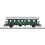 Märklin 4313 H0 Carrozza treno rapido Büm 234 2ª classe DB Epoca IV blu oceano/beige