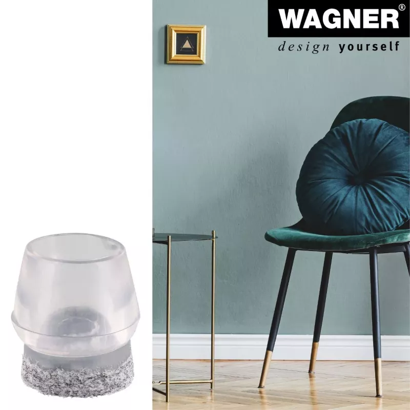 Wagner design yourself EH 0555 Tappi per gambe di sedie plastica Ø 14-17 mm 4 pz. (15055599)