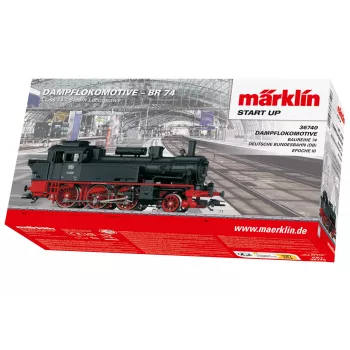Märklin 36740 Scala HO Locomotiva diesel DB serie 212 (V 100) nero/rosso con suono digitale mfx+