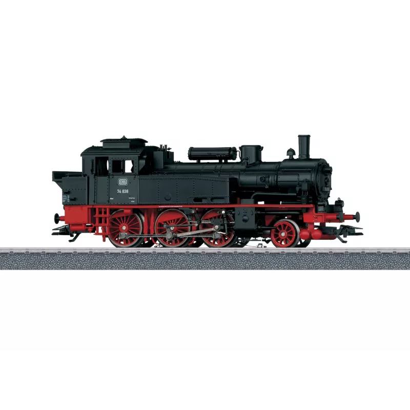Märklin 36740 Scala HO Locomotiva diesel DB serie 212 (V 100) nero/rosso con suono digitale mfx+