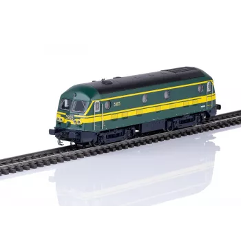 Märklin 37279 H0 SNCB Locomotiva diesel serie 59 con decoder mfx+ e illuminazione LED