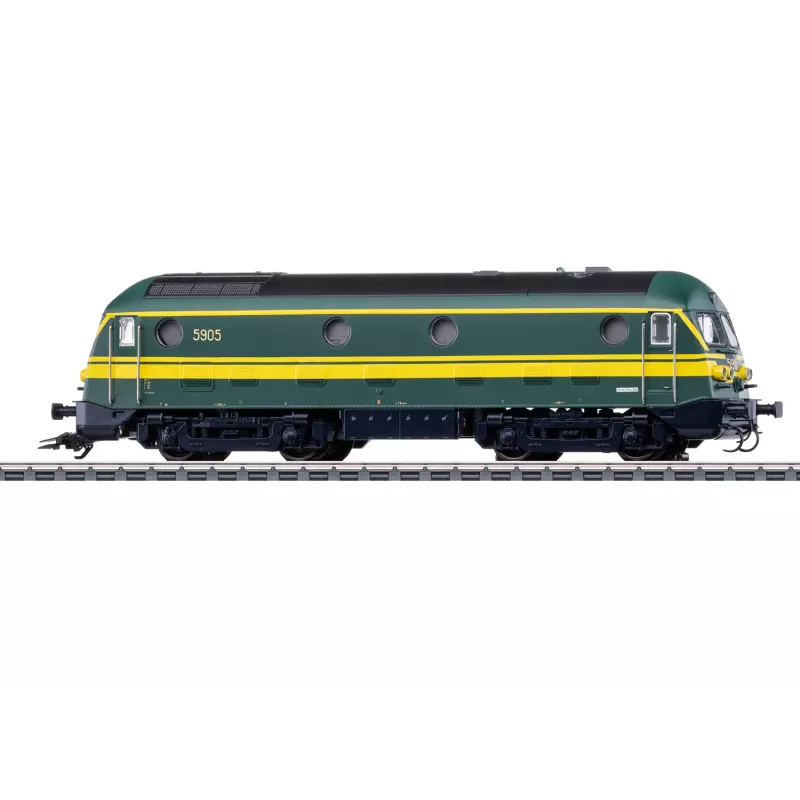 Märklin 37279 H0 SNCB Locomotiva diesel serie 59 con decoder mfx+ e illuminazione LED
