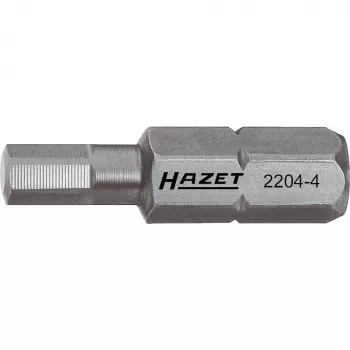 HAZET 2204-3 Punta brugola 3 mm, attacco 1/4 pollice, lunghezza 25 mm