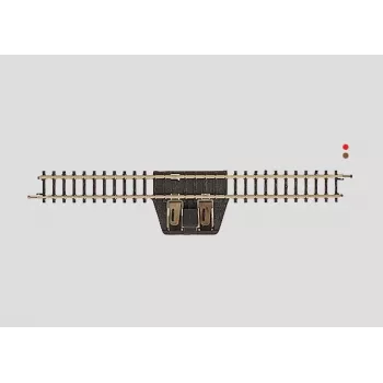 Märklin Scala Z Binario di collegamento dritto 8590 (110 mm, nero/giallo)