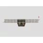 Märklin Scala Z Binario di collegamento dritto 8590 (110 mm, nero/giallo)