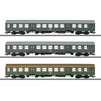 Märklin 42580 H0 Set 3 pezzi carrozze passeggeri DR