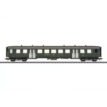 Märklin 043373 H0 carrozza passeggeri in acciaio leggero SBB 2ª classe