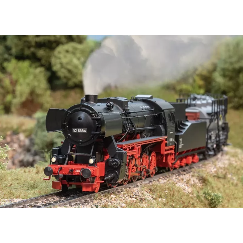 Märklin 039535 H0 locomotiva a vapore BR 52 con tender a telaio delle DB