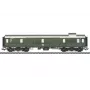 Märklin 42540 H0 carro bagagli per treno rapido Pw4üe delle DB