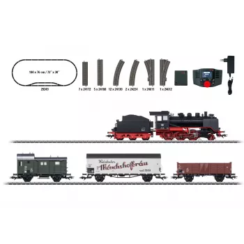 Märklin 29249 H0 set di avviamento digitale Treno merci locale con BR 24 della DB