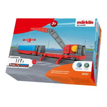 Märklin World 44347 H0 set aggiuntivo di carico con carro gru