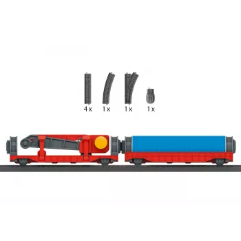 Märklin World 44347 H0 set aggiuntivo di carico con carro gru